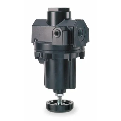 ARO Precision Compressed Air Regulator: Zinc Die-Cast, 3/4 in NPT, 200 cfm - Precision Air Regulators