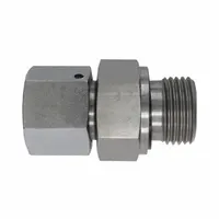 BRENNAN INDUSTRIES Compression Tube Straight: 8 mm OD x 4 mm OD Size, M14X1.5 x 1/4-19 Thread Size (MPN D7505-L08-04-ED)