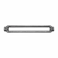 KEN FORGING Turnbuckle Body: 13 5/8 in Overall Lg, Carbon Steel, Plain, 3,500 lb Working Load Limit (MPN TB107-3-HDG)