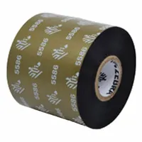 THERMAL TRANSFER RIBBON: Zebra, 2.36 in Ribbon Wd, 1,476 ft Ribbon Lg, 1 in Core Dia., Black, Wax (MPN 05319BK06045)