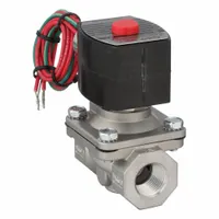 REDHAT Solenoid Valve: 2-Way, Normally Closed, 1/2 in Pipe Size, 24V DC, Explosion Proof/Watertight (MPN EF8210G087)
