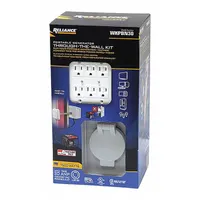 RELIANCE Power Inlet Box: 30 A Current Rating, L14-30, Plastic, 13 1/2 in Overall Ht (MPN WKPBN30)