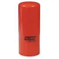 Spin-on hydraulic filter with cellulose media for hydraulic fluid systems. Features a 1-3/8"-12 thread size and includes an attached gasket. Designed for use in Sakai vehicles, it captures contaminants to protect hydraulic components