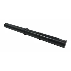 Replacement shaft for HVACR bases, housings, and mounting kits. Used as a rotating component to transmit torque from a motor to a fan or blower wheel in ventilation, air handling, and refrigeration systems.