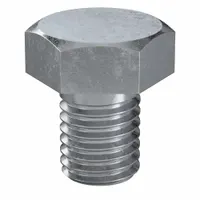 Hex Head Cap Screw: Steel, Class 8.8, Zinc Plated, M12, Metric, 16 mm lg, Fully Threaded, 50 PK (MPN HF18120160-050P1)