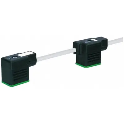 MURRELEKTRONIK Double-Valve DIN Form Industrial B Solenoid - Double-Valve DIN Form Industrial B Solenoid Connector Cordsets