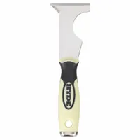 HYDE Painters Tool: Carbon Steel, 2 1/2 in Blade Wd, 3 1/4 in Blade Lg, Hdl. Mat. Plastic (MPN 06920)