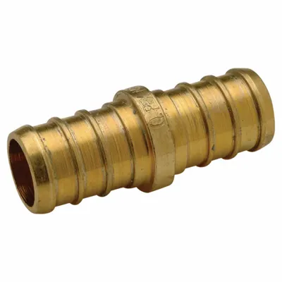 ZURN QQC86GX Crimp-On Brass Barbed Tube Fitting - Crimp-On Brass Barbed Tube Fittings