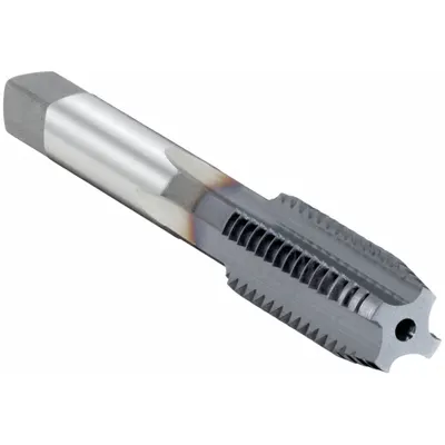 OSG Straight Flute Tap: 3/8"-24 UNF, H2 / 2B-3B, 4 Flute, Plug Chamfer - General Purpose Hand Taps