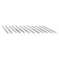 Needle File Set: Barrette/Crossing/Equaling/Half Round/Knife/Rectangular/Round/Square/Triangular (MPN 83522500)
