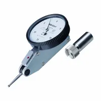 MITUTOYO Calibrated Indicator: 0 in to 0.03 in, Inch, 0.0001 in, 0-15-0 Dial Reading (MPN 513-402-10ECAL)