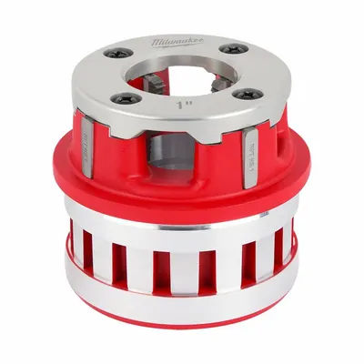 MILWAUKEE Pipe Threading Die Head: 12R, For 1 in Pipe, NPT, High Speed Steel - Die Heads for Handheld Pipe Threaders