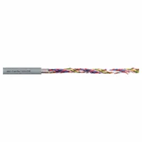 CHAINFLEX Data Cable: 20 AWG, 3 Conductors, Order by the Foot, PUR Jacket, 300 V (MPN CF211PUR050302)