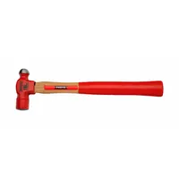Hammer: Wood, Steel, 16 oz Head Wt, 1 1/4 in Face Dia, 15 in Overall Lg, Plain Grip (MPN J1316PD)