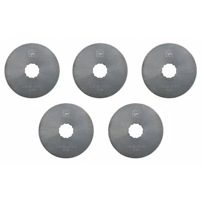 FEIN Oscillating Tool Blade: 2 1/2 in Blade Wd, 13/16 in Overall Lg, Long Cutting - 12-Point Mounted Blades