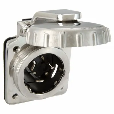 HUBBELL HBL504SS Locking Inlet - General Purpose Inlets