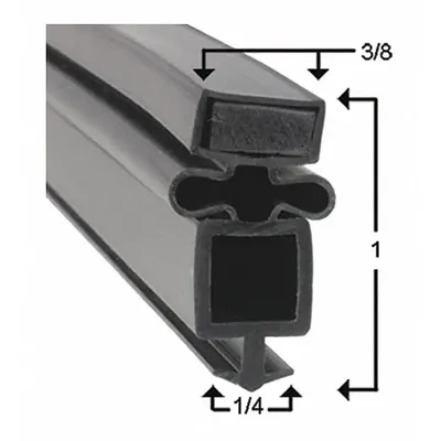 TRUE MFG Door Gasket: Mfr Part # 810716 - True Mfg Parts for Refrigerators & Freezers