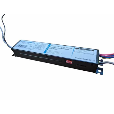 GE LAMPS Type C LED Driver: 4 Bulbs Supported, 120 to 347V AC, 26 to 34V DC, 0.53 A - LED Drivers for UL Type C Lamps