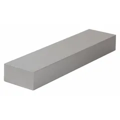 This C2 micrograin carbide tool blank is from the 777 series, measuring 6 inches in length, 1 inch in width, and 5/32 inch in thickness. It is used for grinding into custom tool geometries for machining wear-resistant parts, dies, and cutting tools in industrial manufacturing and toolmaking applications.