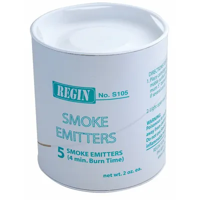 REGIN Smoke Cartridge: 2,500 cu ft Generated Volume, 4 min Max Emission Time - Smoke Emitters