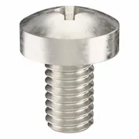 Machine Screw: M3x0.50 Thread Size, 5 mm Lg, 316, Stainless Steel, Plain, Pan, Phillips, 100 PK (MPN ZSCRW-446)