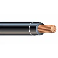 Building Wire: Copper, 600 kcmil, 1 Conductors, Stranded, Black, 1,000 ft Lg, THHN/THWN-2 (MPN 32147106)