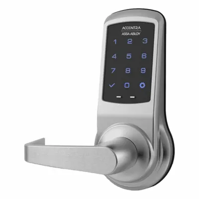 ASSA ABLOY ACCENTRA Electronic Keyless Lock: Touch Screen Keypad, ADA Compliant - Electronic Keyless Access Locksets