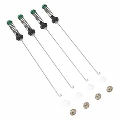 This suspension spring kit is used in washing machines and dryers to support the drum assembly and reduce vibration during operation. It includes the necessary springs to maintain proper drum balance.