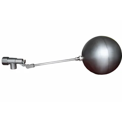 BOB Float Valve Assembly: For Water Media, Angle Valve Body, Cylindrical, Horizontal Piping - General Service Float Valve Assemblies