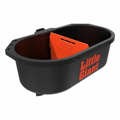 LITTLE GIANT Ladder Tool Bucket: For Combo Ladders, Plastic, 10 in Overall Lg - Containers