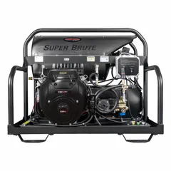 This skid-mounted hot water pressure washer delivers 3,500 psi at 5.5 gpm, powered by a CRX engine. Designed for heavy-duty cleaning, it is suitable for removing grease, oil, and grime from equipment and surfaces in industrial environments.