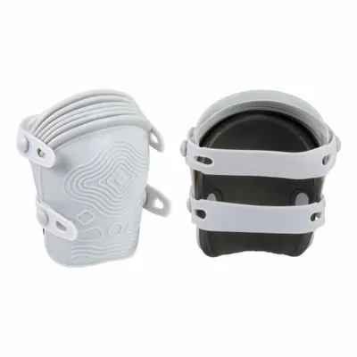 WESTWARD Knee Pad: Universal, 2 Straps, Button - Non-Marring Knee Pads