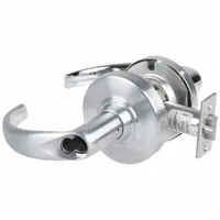 SCHLAGE Door Lockset: Classroom Lever Locksets, Chrome, ADA Compliant, SFIC (MPN ALX70B SPA 626)