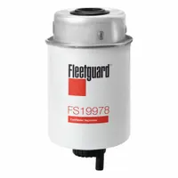 FLEETGUARD Fuel Filter: Cartridge, 6 1/16 in Overall Lg, 3 1/4 in Outside Dia, Diesel2/Gasoline (MPN FS19978)