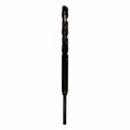 This wire and cable installer drill bit is designed for drilling through metal and plastic studs or framing to run low-voltage wiring, data cables, or electrical conduit. The serrated point prevents walking on smooth surfaces. Diameter: 1/2 in, overall length: 18 in.
