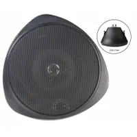 SPECO TECHNOLOGIES Pendant Mount Speaker: Powered, 2-Way, 8 ohm Impedance, 11 1/4 in Overall Wd (MPN SP30PTB)
