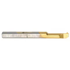 Carbide internal threading tool with TiN coating and 2.60mm center to cutting tip. Designed for precision thread milling in machining operations, suitable for high-speed cutting of hard materials. Shank diameter 6.00mm.