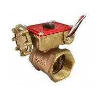 MILWAUKEE VALVE Butterfly Disc Valve: 1 1/4 in Pipe Size, NPT, 175 psi Max. Pressure (CWP), Bronze (MPN BB-SCS02 1-1/4)