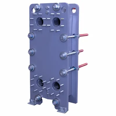 STANDARD XCHANGE P4-20-TL Gasketed Plate Heat Exchanger, 30 gpm, 7.75 sq ft - Plate & Frame Heat Exchangers