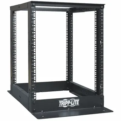 TRIPP LITE Open Frame Rack,4-Post: 13 Rack Units, Floor Mount, 28 in x 20 1/4 in x 36 in - Open-Frame Server Racks