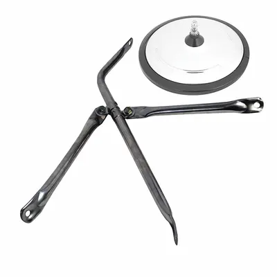 VELVAC Rear Crossview Mirror Kit: Round, Convex - Round Mirrors