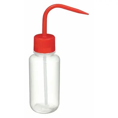 OEM Wash Bottle: 250 mL - Wide Mouthed Standard Spout Wash Bottles