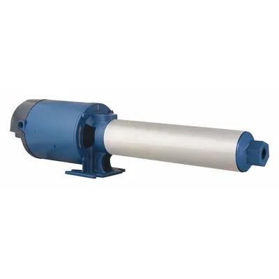 FLINT & WALLING Booster Pump: 3 hp, Single Phase, 230V AC, 85 gpm Best Efficiency Flow - Horizontal Booster Pumps