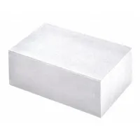 OHAUS Modular Block: Anodized Aluminum, 3 3/4 in Overall Wd, 6 in Overall Lg, 0 Wells (MPN 30400166)