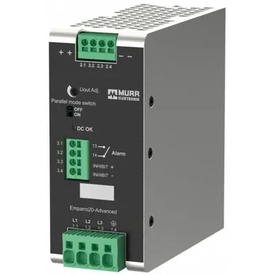 MURRELEKTRONIK DC 240 W DIN Rail Mount DC Power Supply, 5.3 A Output - DIN Rail Mount DC Power Supplies