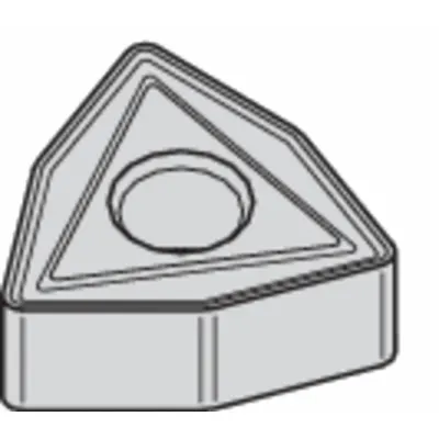 WIDIA Turning Insert: WNMG4327N - Trigon (W) Indexable Turning Inserts