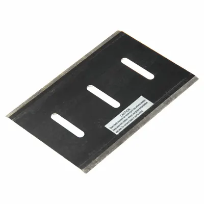 ROBERTS Replacement Scraper Blade 10-195-01, 6 in W x 4 in L, Steel - Replacement Scraper Blades