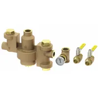 ACORN CONTROLS Thermostatic Mixing Valve: For Hot Water/Water Media, Thermostatic, Brass, EPDM, NPT (MPN ET71-2-BVS-OTG)