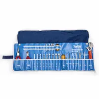 XCELITE Electronics Tool Kit: 23 Total Pcs, Drivers and Bits/Pliers/Wrenches, Tool Roll (MPN 99SMN)