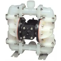 SANDPIPER Double Diaphragm Pump: PVDF Body, 3/4 in, NPT Connection, 23 gpm, 231 ft Max. Head (MPN S07B1K2KPNS000.)